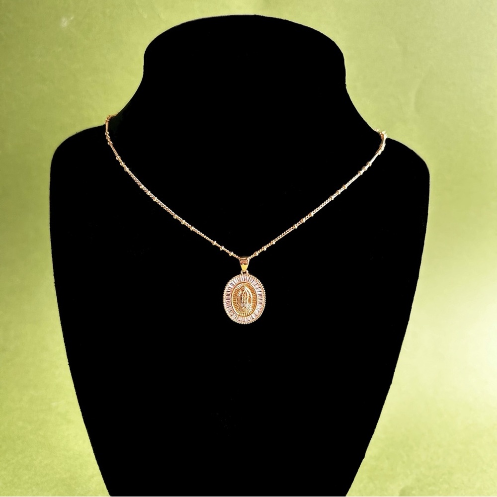 Beautiful Virgin Mary Necklace